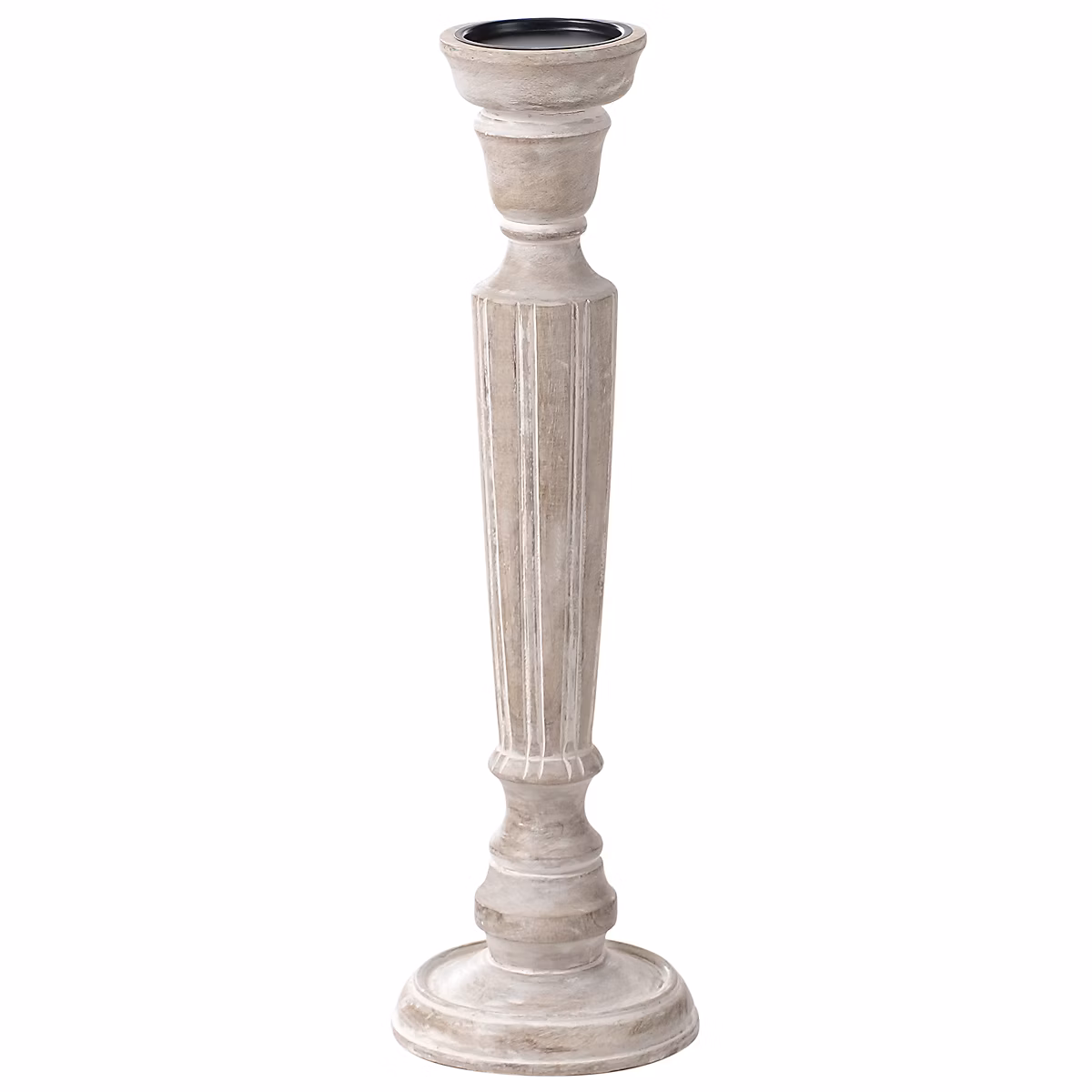 Bougeoir MALLAWI 50 cm Bois de manguier Marron clair – Réf. UNECFNMOJ9395573720