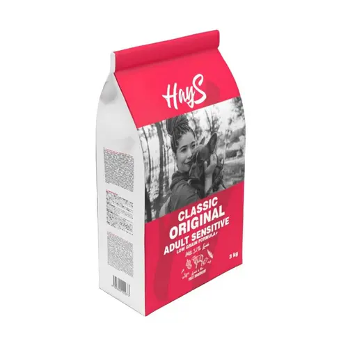 Équipement pour le jardin：Croquette pour chien adulte sensible à l'agneau Hays Classic - 3 kg