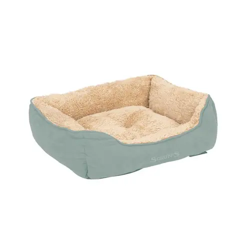 Essentiel extérieur：Corbeille pour chien coloris vert Scruffs Cosy – Taille XL