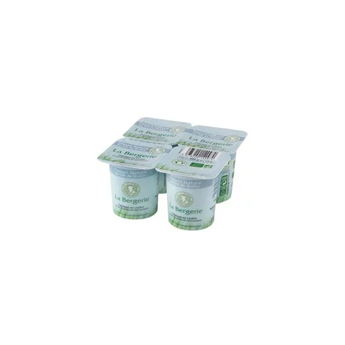 Au service de vos extérieurs：Yaourt brebis nature - 4 x 120 g