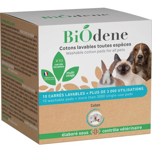 Simple pour le jardin：Cotons réutilisables pour animaux Biodène - x 10