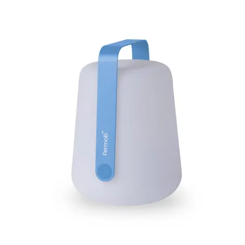 Jardin choix：Lampe Balad² coloris bleu maya Fermob - Ø 19 x 25 cm