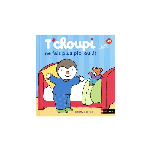 Style extérieur:Le livre " T'choupi ne fait plus pipi au " aux Éditions Nathan