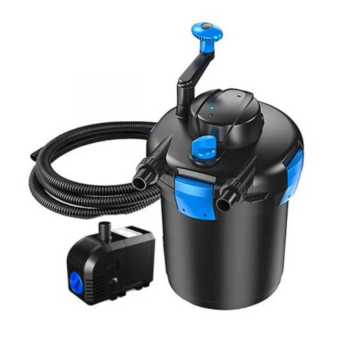 Bien pratique au jardin：Filtre pression premium avec UV et pompe - SUNSUN CPF-1500 pour bassin
