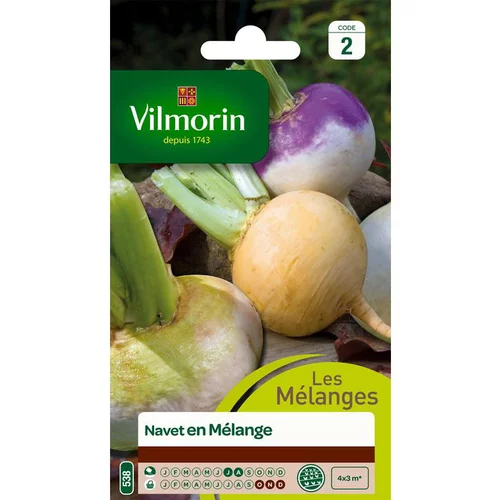 Extérieur plaisir:Graines de navet en mélange Vilmorin - graines à semer