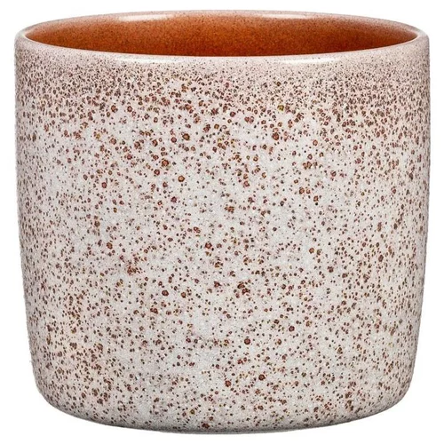 Idée simple：Cache-pot en céramique gris rosé Scheurich 900 Roccia - Ø 18 cm