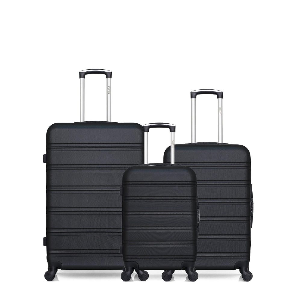 HERO Lot de 3 valises rigides grand format, taille moyenne et cabine renoso – Matériel de jardin