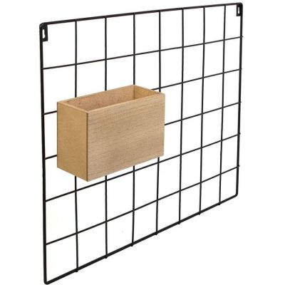 Porte mémo filaire avec bac de rangement intégré