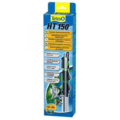 La solution pour vos extérieurs：Chauffage aquarium 150 watts, en acier inoxydable - TETRA HT 150 - 150W