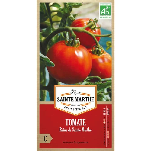 Votre allié à l’extérieur：Graines de tomate reine bio Ferme de Sainte Marthe - graines à semer