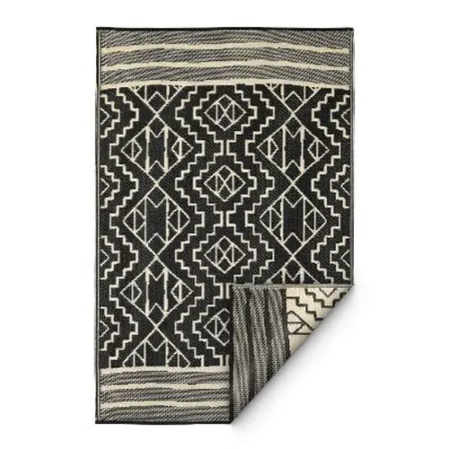 Sélection malin:Tapis Kilimanjaro crème et noir