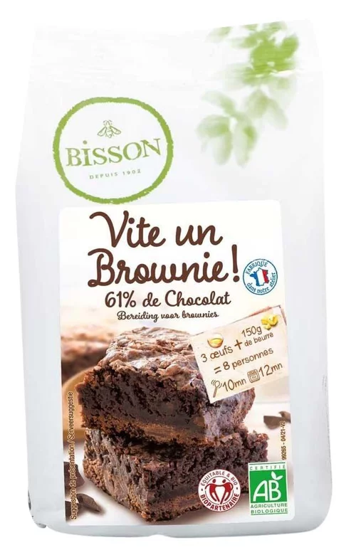 Espace vert malin：Vite un brownie bio Priméal - 350 g
