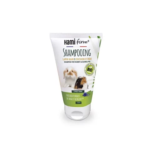 Jardin et pratique:Shampooing non rince lapin cochon d'inde poils longs bio - 125 ml