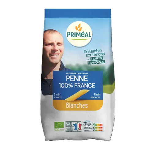 Nature jardin:Penne blanches bio - 500 gr