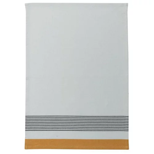 Jardin et plaisir:Torchon recyclé Dinis coloris jaune - 50 x 70 cm