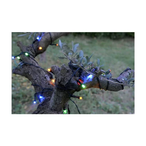 Sélection pour le jardin：Guirlande lumineuse LED solaire à lumière animée multicolore - 40 m