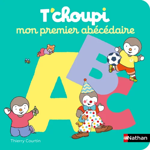 Confort extérieur：Livre T'choupi Mon premier abécédaire aux Éditions Nathan - 20 pages