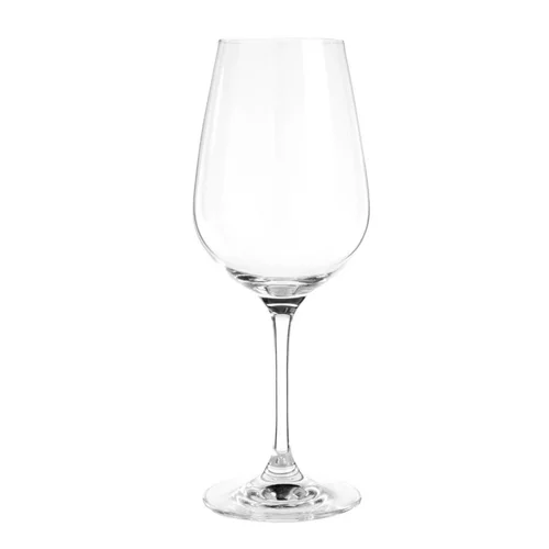 Utile au jardin:Coffret de 6 verres à vin coloris transparent en verre Tivoli - 45 cl