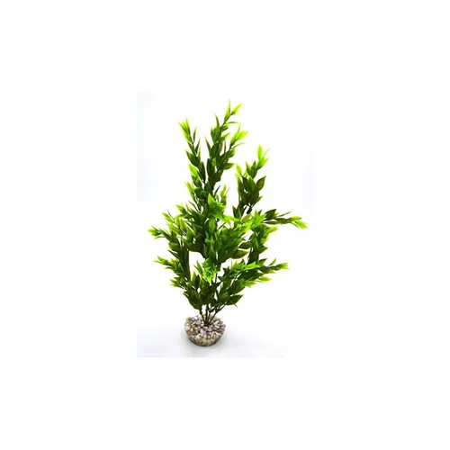 Nature jardin:Buisson plante verte en plastique 35 cm
