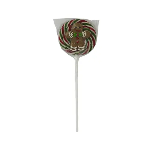 À avoir au jardin：Sucette avec un décor de Noël Apipis - 60 g