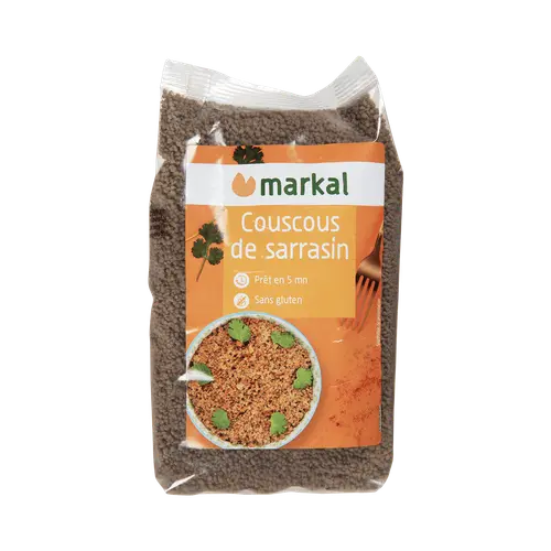 Extérieur solution：Couscous de sarrasin bio en sachet de 400 g