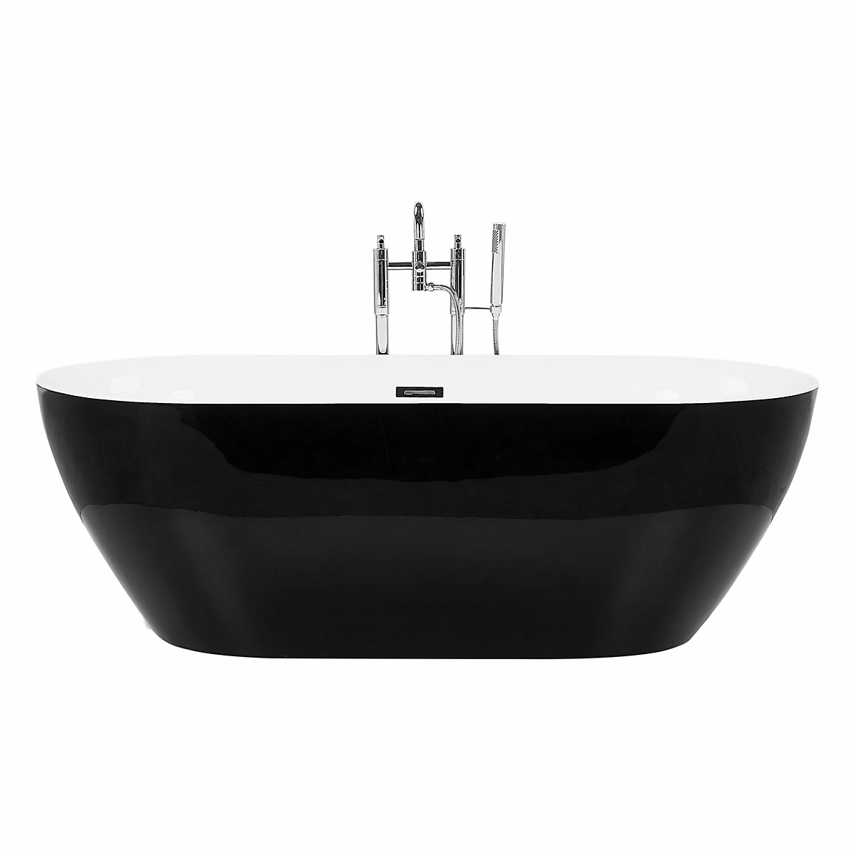 Baignoire îlot CARRERA 150 × 75 cm Noir