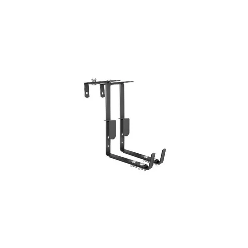 Équipement jardin：Lot de 2 supports réglables pour jardinière de 16 à 26 cm gris