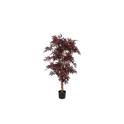 Votre allié à l’extérieur：Erable Jamaica rouge artificiel en pot plastique H 150 x Ø 80 cm