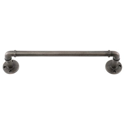 Porte-serviette en fer Antique 30 cm (Argent)