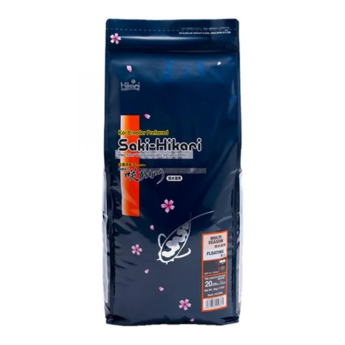 Style nature：Nourriture poissons de bassin multi-saison - HIKARI Saki-Hikari Medium - 5 kg