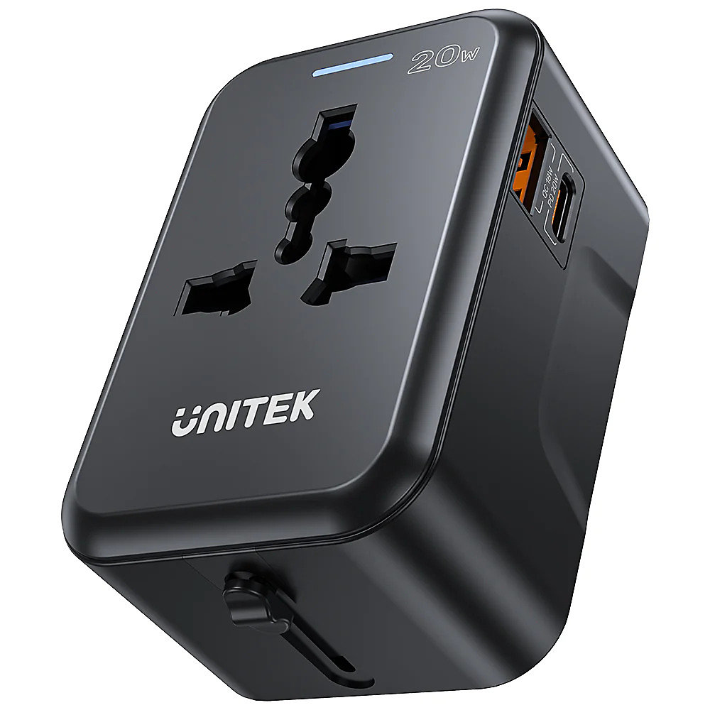 Chargeur Adaptateur universelles USB-C UNITEK – Réf. JMFJCRWGW3905491054