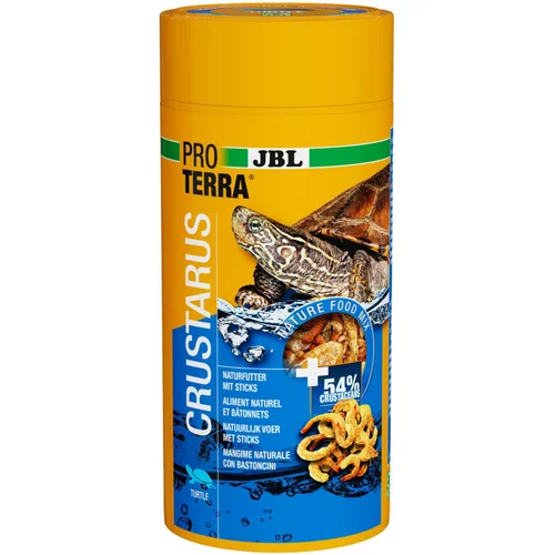 Une idée pratique pour le jardin：Mélange alimentaire complet pour tortues d’eau et cistudes JBL Proterra Crustarus - 1 L