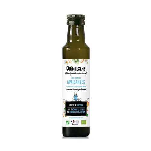 Jardin et équipement:Vinaigre bio Quintessens Sérénité - 25 cl