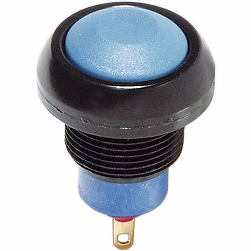 Bouton | poussoir à rappel IPR5SAD2 12 mm 250 V/AC 0 – 2 A – montage par plots à souder