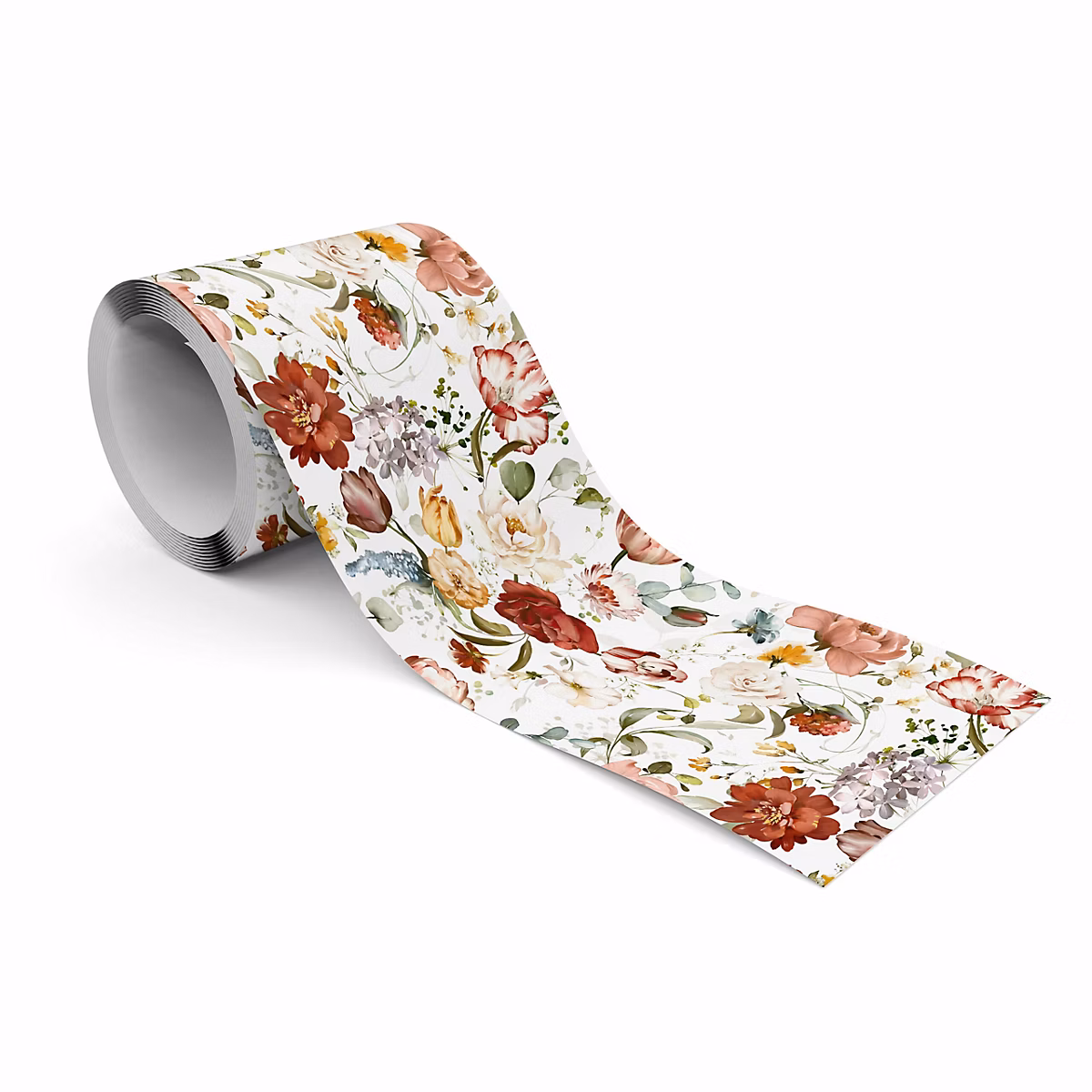 Bande Décorative auto – adhésif FLEURS Feuilles Plantes Pour Salon 10cm x 300cm