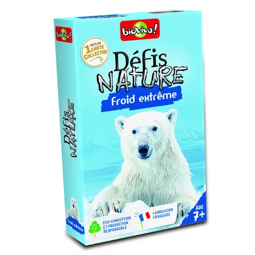 À découvrir au jardin：Défis Nature – Froid extrême