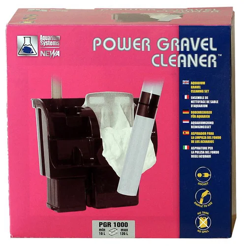 Jardin à équiper:Aspirateur à gravier puissant, compact, NEWA - modèle Power 1000
