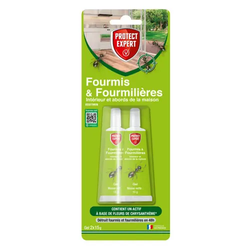 Mieux au jardin:Anti fourmis tube en gel - 2 tubes de 15 g