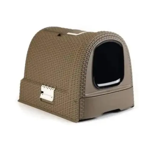 Jardin inspiration：Maison de toilette pour chat Curver® beige