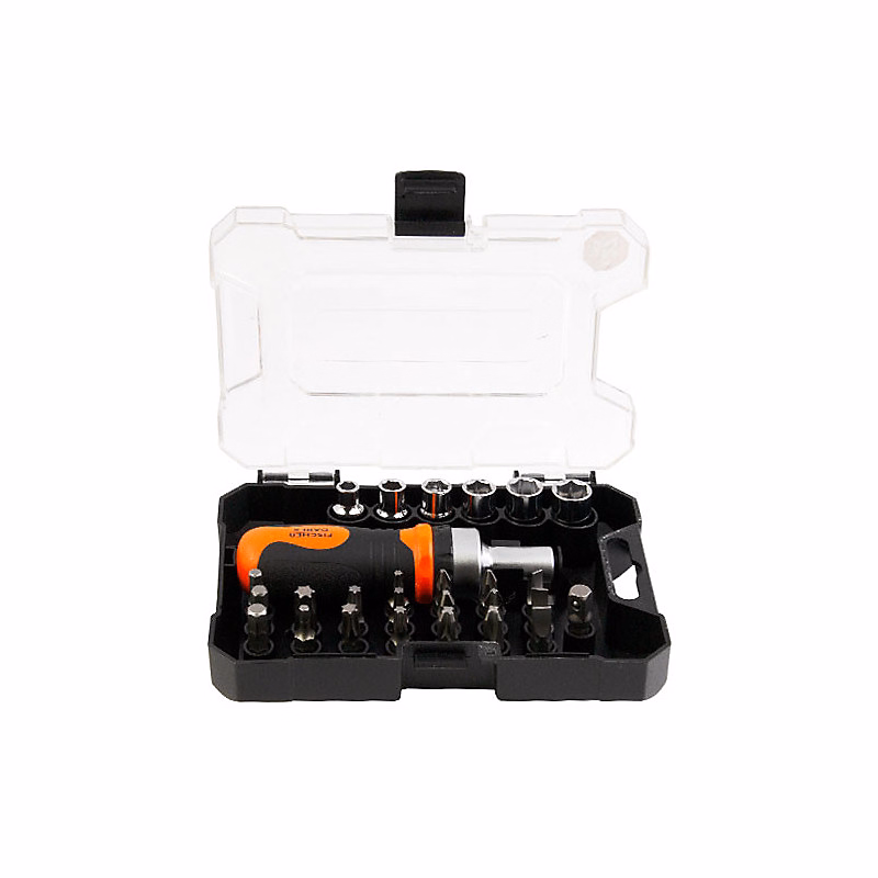 Clé et douille – Coffret de tournevis à cliquet 26 pcs Fischer Darex