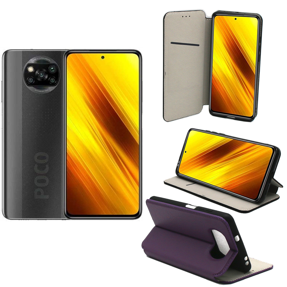 Xiaomi Poco X3 PRO Etui / Housse pochette protection violet – Solutions extérieures