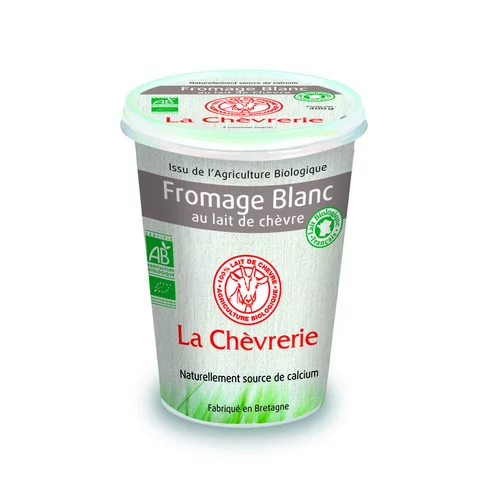 Une sélection pensée pour le jardin：Fromage de chèvre blanc nature - 400 g