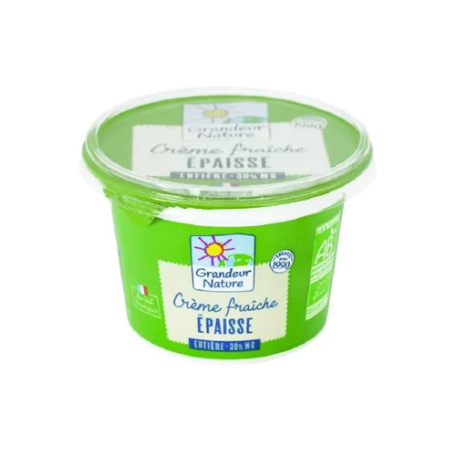 Jardin et solutions:Crème fraîche épaisse Grandeur Nature - 20 cl