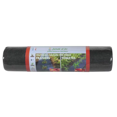 Accessoire extérieur:Feutre de culture pré-percé fraises et tomates - 5 m