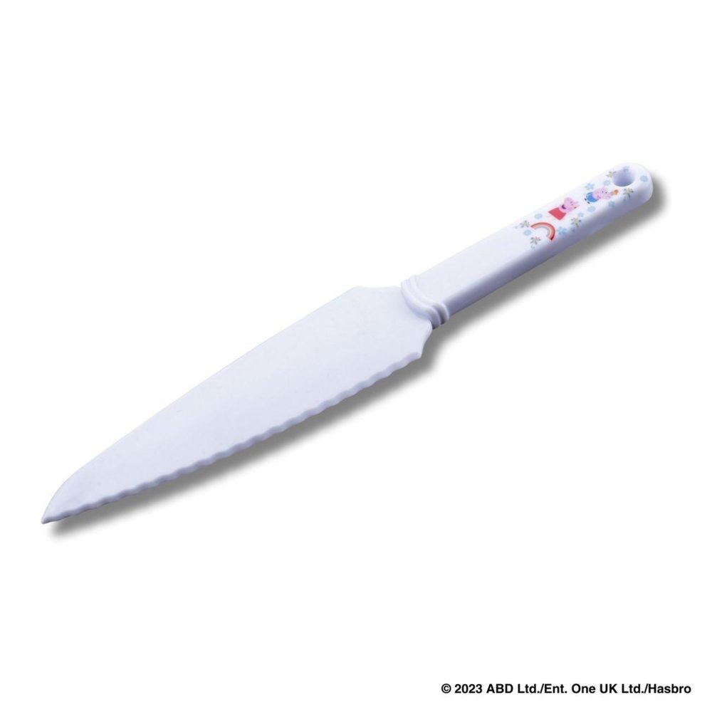 DR.OETKER Couteau de cuisine et détacheur à gâteau pour cuisiner avec les enfants 26 cm dr. Oetker peppa pig – Solutions extérieures
