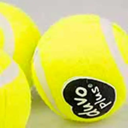 Sélection pratique：Jouet pour chien coloris jaune balle de tennis Duvoplus - Ø 13 cm