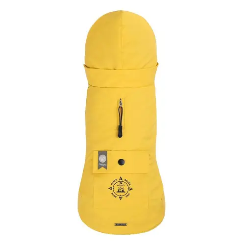Tendance au jardin:Ciré pour chien coloris jaune Wouapy Basic - Taille M