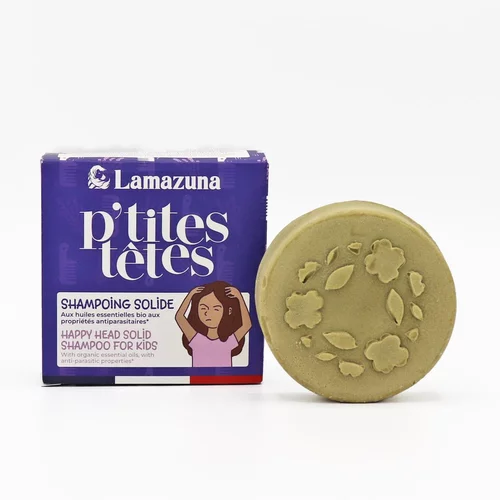Pour votre quotidien:P'tites têtes shampoing solide Lamazuna - 70 ml