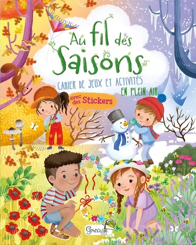Pour un jardin plus pratique：Livre "Au fil des saisons" collection Mes activités jardi aux Éditions Grenouille