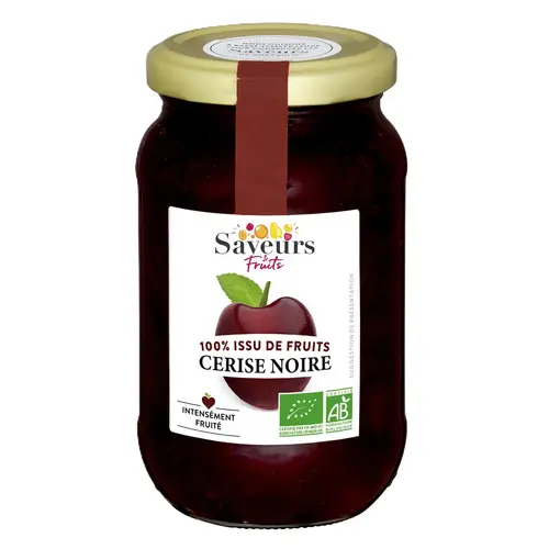 Idée utile:Préparation 100 % fruits Cerise noire bio - 310 g